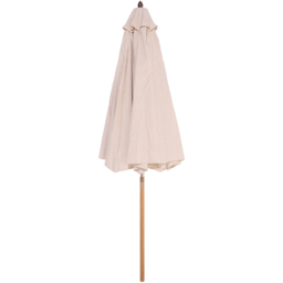 Rowlinson Ashdown Wooden Parasol 2.5m - Size: 3m - Brown - Wilko - thumbnail 4