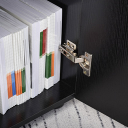 Vinsetto Black 2-Tier Lock File Cabinet - Size: 80 x 40 x 80cm - Wilko - thumbnail 7