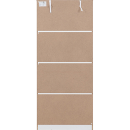 Seconique Dakota 2 Door White Wardrobe - Size: 175 x 75 x 48cm - Wilko - thumbnail 7