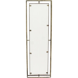 Sadie Rustic Effect Metal Framed Mirror - Natural - The Port. Co Gallery - Wilko - thumbnail 3