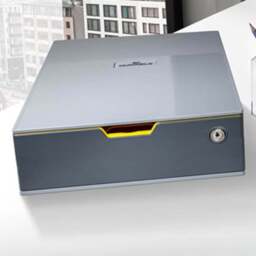 Durable Varicolor Safe Yellow Lockable GDPR Desktop Storage Drawer A4+ - Size: 9.5 x 28 x 35.6cm - Multi - Wilko
