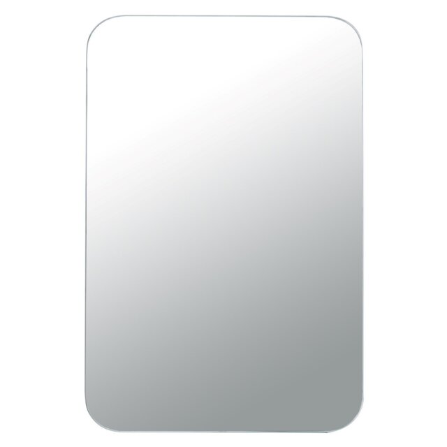 Eden Rectangular Bathroom Mirror - Silver - Wilko - image 1