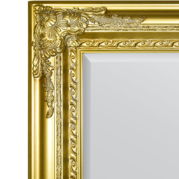 MirrorOutlet Caspian Vintage Gold Antique Wall Mirror 178 x 87cm - Wilko - thumbnail 6