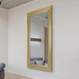 MirrorOutlet Caspian Vintage Gold Antique Wall Mirror 178 x 87cm - Wilko - thumbnail 3