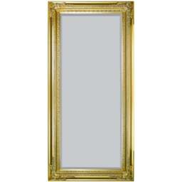 MirrorOutlet Caspian Vintage Gold Antique Wall Mirror 178 x 87cm - Wilko - thumbnail 1