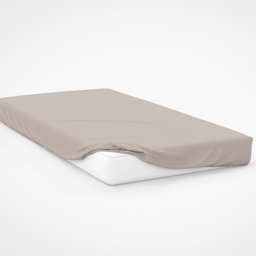 Serene Single Mushroom Fitted Bed Sheet - Brown - Wilko - thumbnail 3