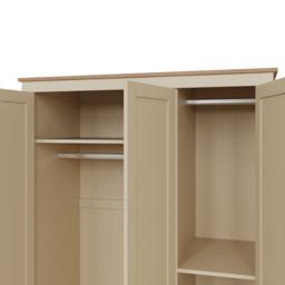 GFW Lancaster Cream 4 Piece Bedroom Furniture Set - Wilko - thumbnail 7