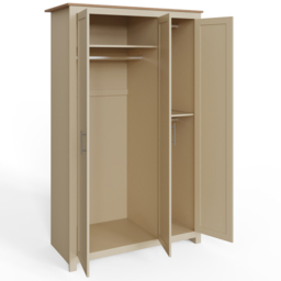 GFW Lancaster Cream 4 Piece Bedroom Furniture Set - Wilko - thumbnail 6
