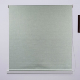 Textured Blackout Blind - Soft Green/60cm - Size: W 60 x D 160cm - Wilko - thumbnail 1