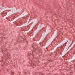 Furn Dessa Pink Geometric Woven Throw 130 x 180cm - Wilko - thumbnail 3