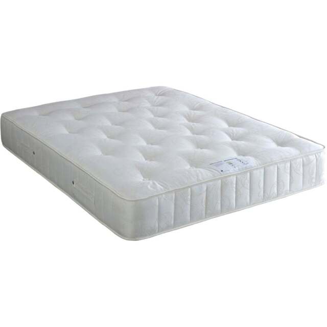 Berrington Super King 1200 Pocket Sprung Natural Mattress - White - Bedmaster - Wilko - image 1