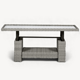 Royalcraft Paris 7 Seater Adjustable Corner Dining Set - Grey - Wilko - thumbnail 7