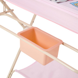 H&O Direct Newborn Diaper Changing Table with Storage - Size: 122 x 75 x 76cm - Pink - Wilko - thumbnail 4