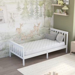 Aspire Kids Small Single OEKO TEX Fabric Memory Foam Hybrid Mattress - White - Wilko - thumbnail 3