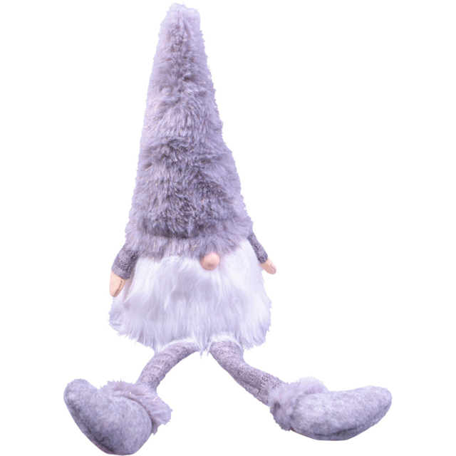St Helens Grey Long Legged Sitting Henderick Gonk Decoration - Size: 380 x 120 x 120cm - Wilko - image 1