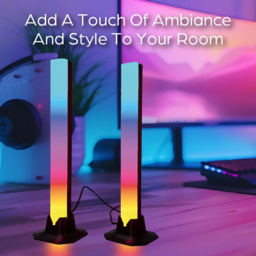 Global Gizmos Interactive Desktop Light Bar 2 Pack - Size: 32 x 9 x 9cm - Multi - Wilko - thumbnail 5