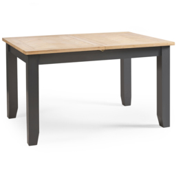 Julian Bowen Bordeaux 6 Seater Dining Set Dark Grey - Wilko - thumbnail 5