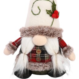 Winter Chalet Gonk Ornament Cream - Santa's Chalet - Wilko - thumbnail 4