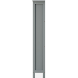 GFW Bergen Grey 3 Tier Shoe Cabinet - Size: 18 x 52 x 108cm - Wilko - thumbnail 6