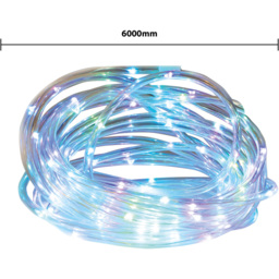 St Helens RGB LED Outdoor Rope Light 6m - Size: 600 x 0.7 x 0.7cm - Blue - Wilko - thumbnail 7
