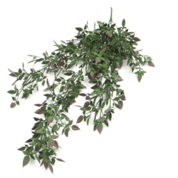 Leaf Angel Fern Hanging Artificial Plant 2ft - Size: 76 x 30 x 10cm - Green - Wilko - thumbnail 3