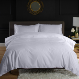 The Lyndon Company Marseilles Double 200 Thread Count Duvet Set - Blue - Wilko - thumbnail 1