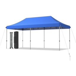 Costway 3 x 6m Blue Height Adjustable Pop Up Gazebo with Storage Bag - Size: 175 x 41 x 25cm - Wilko - thumbnail 3