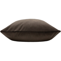 Paoletti Sunningdale Truffle Square Velvet Cushion - Size: 50 x 50 cm - Multi - Wilko - thumbnail 3