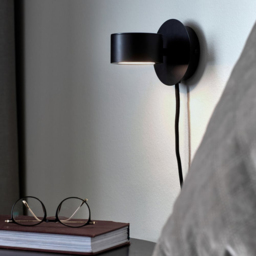 Nordlux Clyde Black Wall Light - Size: 10 x 10 x 10cm - Wilko - thumbnail 3