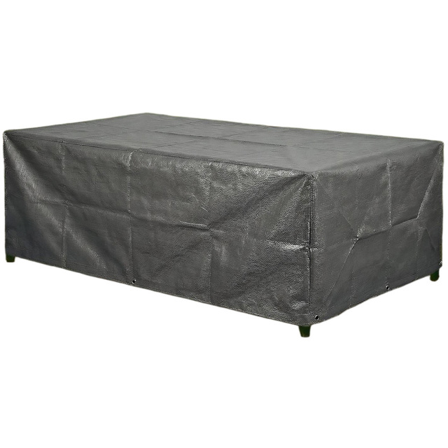 Home Source Duracover Patio Furniture Cover - Size: 69 x 170 x 110cm - Grey - Wilko - image 1
