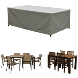 Home Source Duracover Patio Furniture Cover - Size: 69 x 170 x 110cm - Grey - Wilko - thumbnail 4