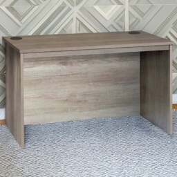 R White Cabinets Large Home Office Desk Grey - Size: 72.8 x 120 x 70cm - Wilko - thumbnail 1