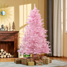 Everglow Pink Artificial Christmas Tree 6ft - Wilko - thumbnail 3