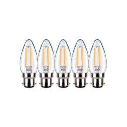TCP Filament Candle 470L B22 Bulbs Warm White - Wilko - thumbnail 4