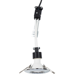 ValueLights Chrome Fixed Warm White LED Ceiling Downlight 6 Pack - Silver - Wilko - thumbnail 4