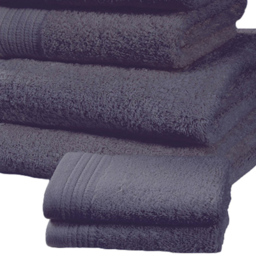Rapport Home Chatsworth Super Soft 600gsm Combed Cotton Blue Bath Towel - Wilko - thumbnail 4