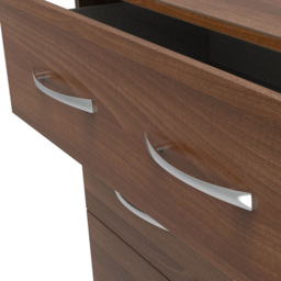 Crowndale Avon 3 Drawer Noche Walnut Chest of Drawers - Wilko - thumbnail 7