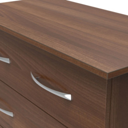 Crowndale Avon 3 Drawer Noche Walnut Chest of Drawers - Wilko - thumbnail 6