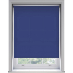 New Edge Blinds Thermal Blackout Roller Blind Navy 120cm - Size: W 120cm x D 170cm - Blue - Wilko - thumbnail 3