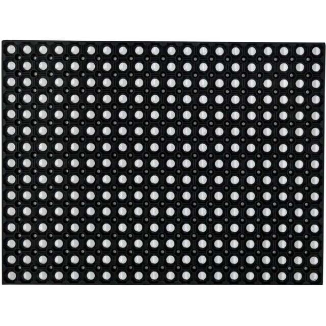 Floortex Doortex Octomat Black All-Weather Heavy Duty Outdoor Doormat 80 x 120cm - Size: 120 x 80 x 1.6cm - Wilko - image 1
