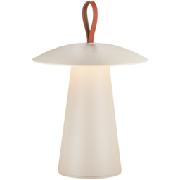 Nordlux Ara To Go 2 Sand Battery Powered Portable Light - Size: 29.2 x 19.7 x 29.2cm - Brown - Wilko - thumbnail 1
