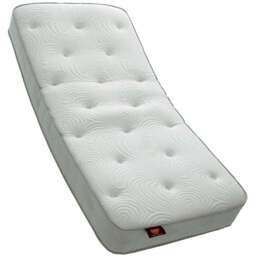 Sareer Matrah Double Latex Pocket Mattress - White - Wilko - thumbnail 1