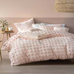 Linen House Haze Double Tufted Duvet Cover Set - Multi - Wilko - thumbnail 1