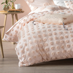 Linen House Haze Double Tufted Duvet Cover Set - Multi - Wilko - thumbnail 5