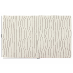 Esselle Home Aura Dune Natural and Mink Rug 200 x 290cm - Cream - Wilko - thumbnail 7