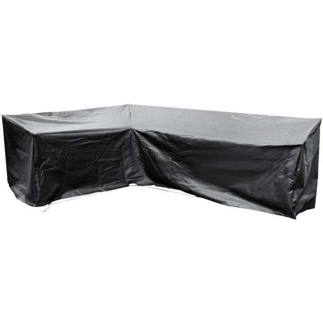Cozy Bay EZBreathe Extra Large Left L Shape Black Sofa Cover - Size: 90 x 270 x 200cm - Wilko - image 1