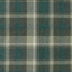 Divante Highbury Dark Green Check Curtains 183 x 168cm - Size: W 183 x D 168cm - Wilko - thumbnail 5