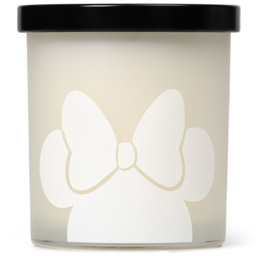 Disney Minnie Mouse White Jasmine Scented Candle 213g - Size: 7.3 x 7.2 x 6.9cm - White and Grey - Wilko - thumbnail 4