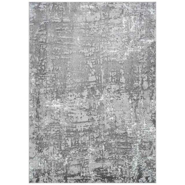 Desire Rugs Serenity Grey Abstract Lines Rug 120 x 170cm - Wilko - image 1