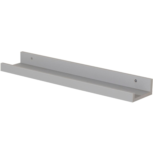 Core Products Dura 48cm Light Grey Display Shelf - Size: 10 x 48 x 5cm - Wilko - image 1